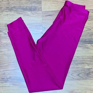 American Apparel Magenta Leggings